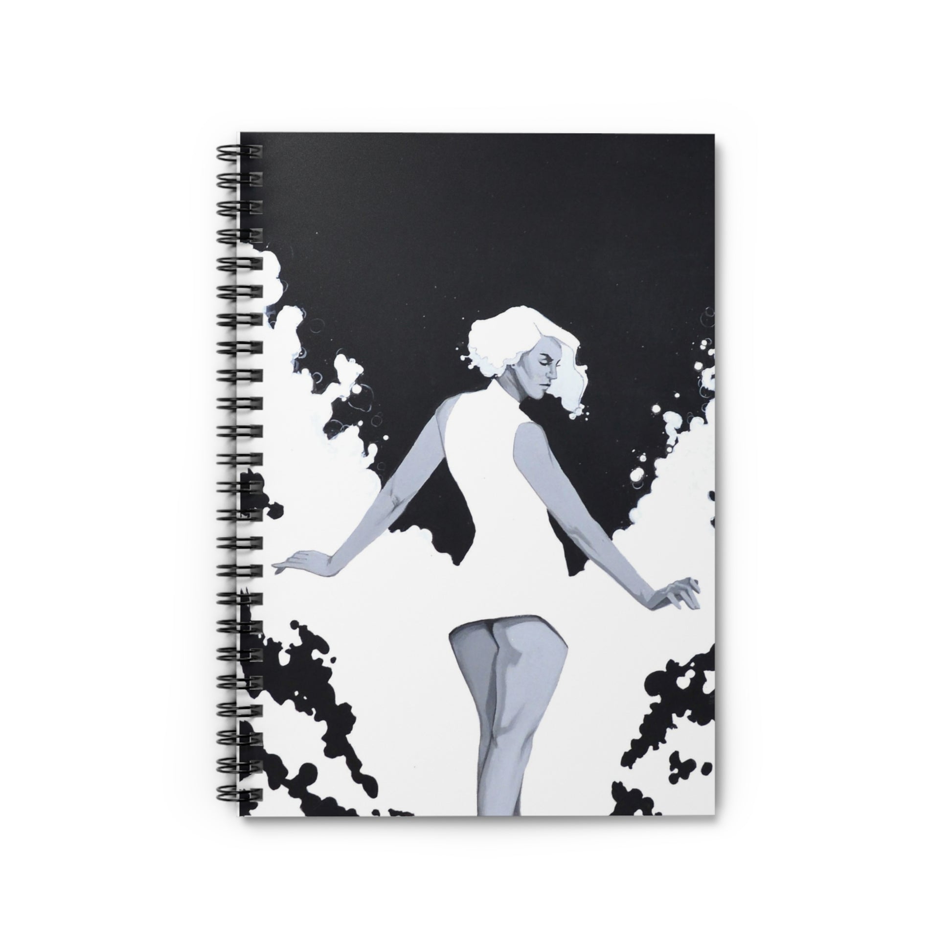 Spiral Notebook - Girl Power Female Energy Ruled Line