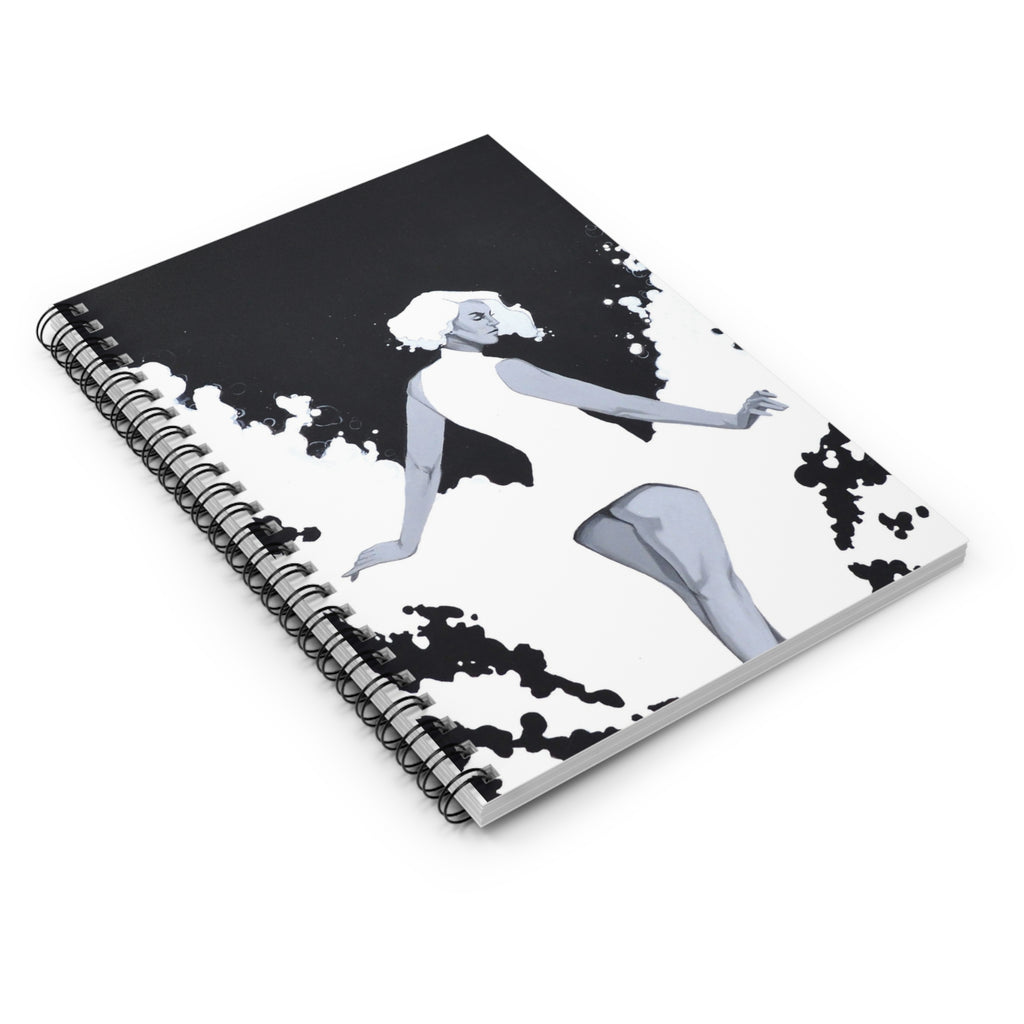 Spiral Notebook - Girl Power Female Energy Ruled Line