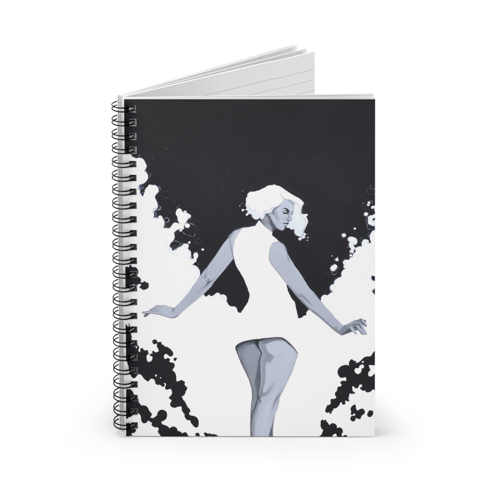 Spiral Notebook - Girl Power Female Energy Ruled Line